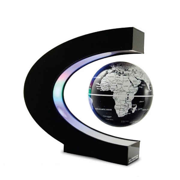 Levitation Floating Globe with LED Lights - Levitation Floating Globe with LED Lights - Image 3 of 4