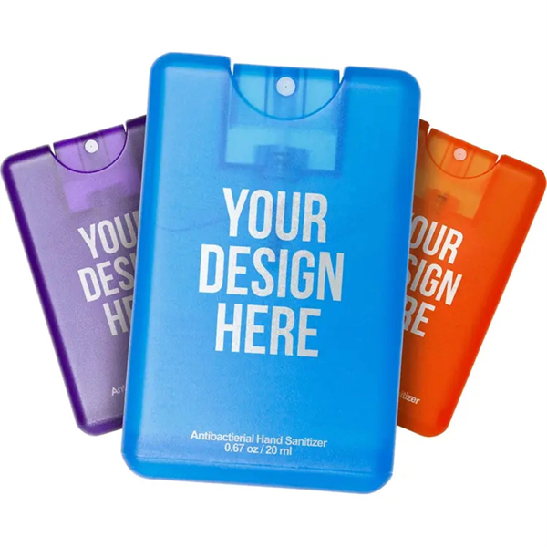 Credit Card Hand Sanitizer Spray - Credit Card Hand Sanitizer Spray - Image 0 of 9