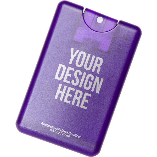 Credit Card Hand Sanitizer Spray - Credit Card Hand Sanitizer Spray - Image 6 of 9