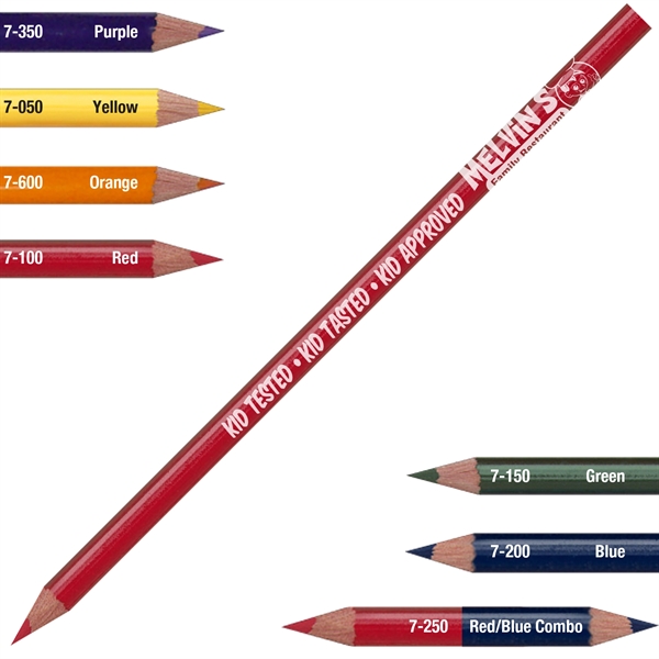 Red and Blue Combo Lead Teacher's Pencil - Red and Blue Combo Lead Teacher's Pencil - Image 0 of 1