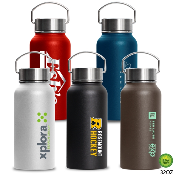 Hopkins 32oz Insulated Water Bottle - Hopkins 32oz Insulated Water Bottle - Image 0 of 31
