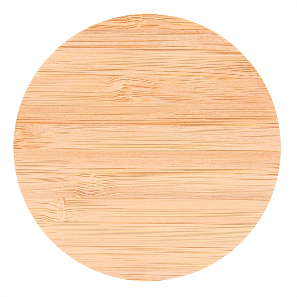 The Temora 15W Bamboo Wireless Charging Pad - The Temora 15W Bamboo Wireless Charging Pad - Image 4 of 4