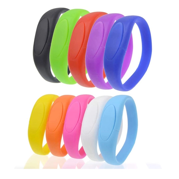 32GB  Wristband USB Drive - 32GB  Wristband USB Drive - Image 1 of 6