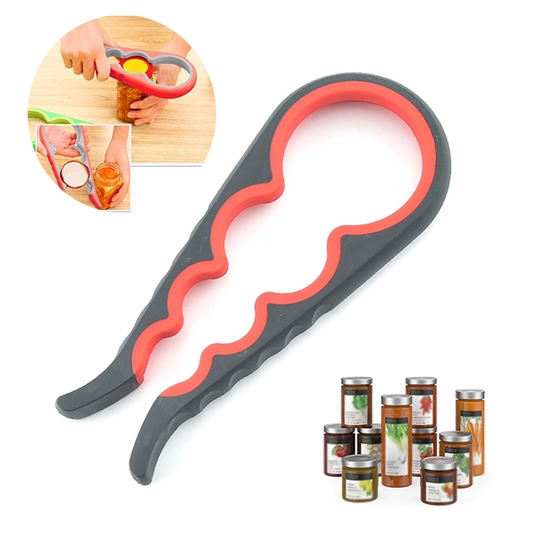 4 in 1 Multi Function Can and Bottle Opener - 4 in 1 Multi Function Can and Bottle Opener - Image 0 of 1