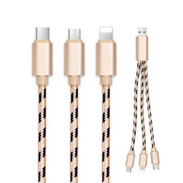 3 In 1 Multi Charging Cable - 3 In 1 Multi Charging Cable - Image 5 of 5