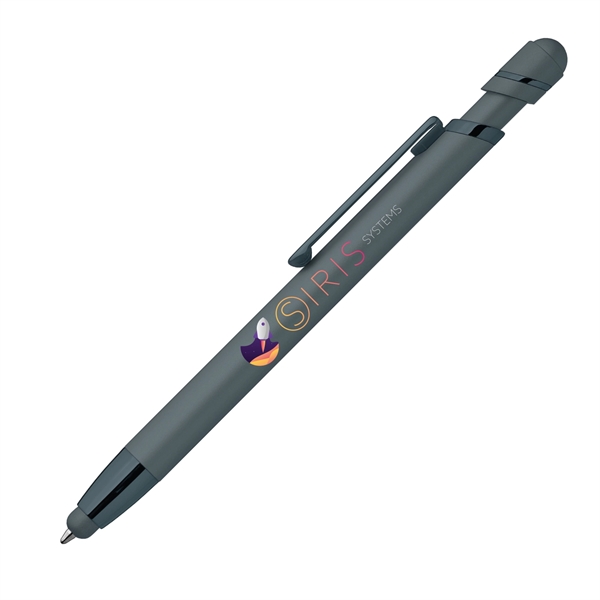 Pluto Softy Metallic Pen with Stylus - ColorJet - Pluto Softy Metallic Pen with Stylus - ColorJet - Image 3 of 7