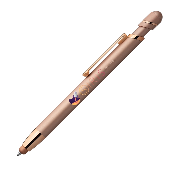 Pluto Softy Metallic Pen with Stylus - ColorJet - Pluto Softy Metallic Pen with Stylus - ColorJet - Image 5 of 7