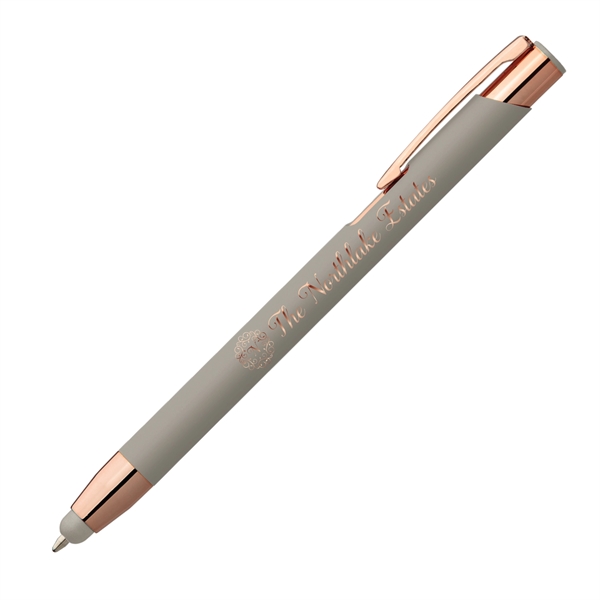 Leo Softy Rose Gold Pen with Stylus - Mirror Laser - Leo Softy Rose Gold Pen with Stylus - Mirror Laser - Image 5 of 5