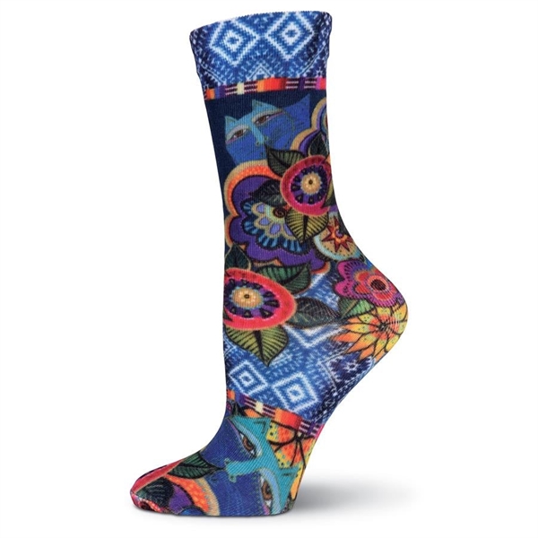 Below the calf sublimated full color crew socks, 200 needle - Below the calf sublimated full color crew socks, 200 needle - Image 6 of 6