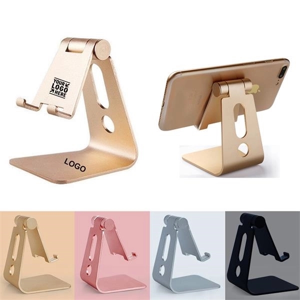 Foldable Rotating Metal Tablet Mobile Phone Holder Stand - Foldable Rotating Metal Tablet Mobile Phone Holder Stand - Image 0 of 4