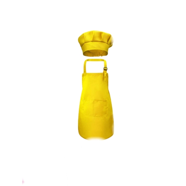 Kids Apron and Chef Hat Set - Kids Apron and Chef Hat Set - Image 1 of 5