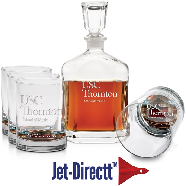5 Piece Decanter Set - 5 Piece Decanter Set - Image 1 of 2