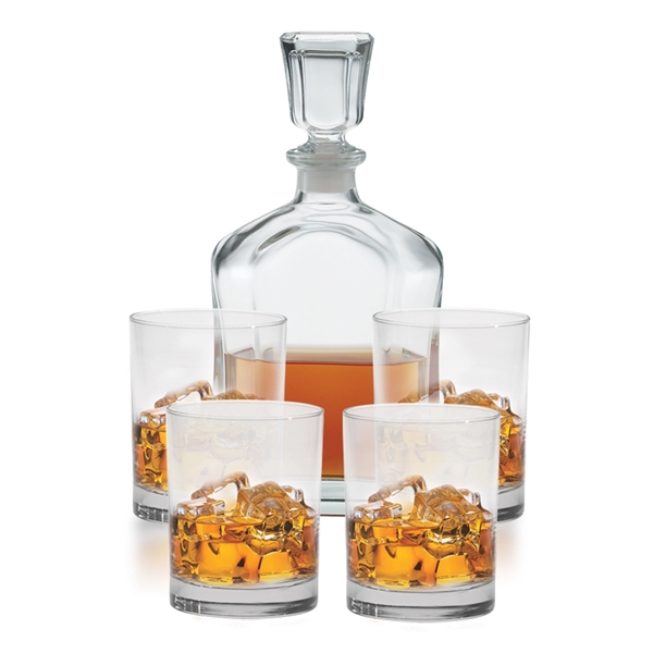 5 Piece Decanter Set - 5 Piece Decanter Set - Image 2 of 2