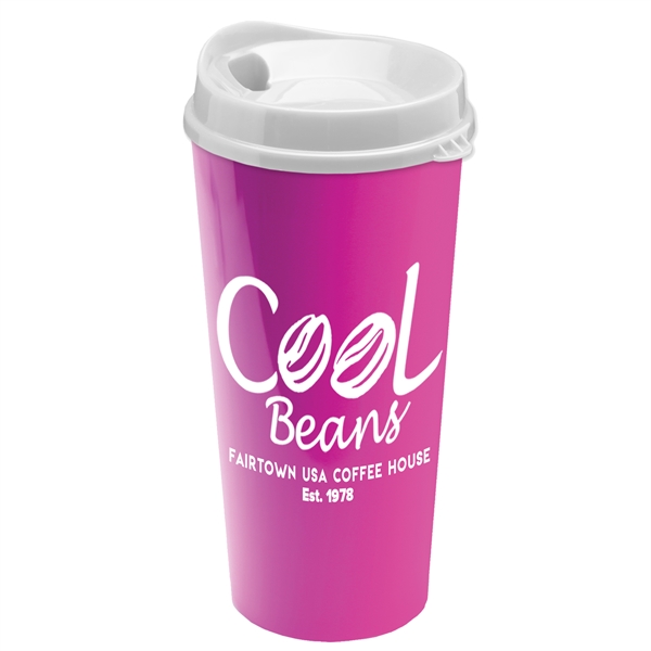 The Roadmaster - 20 oz. Travel Tumbler with Auto Sip Lid - The Roadmaster - 20 oz. Travel Tumbler with Auto Sip Lid - Image 11 of 27