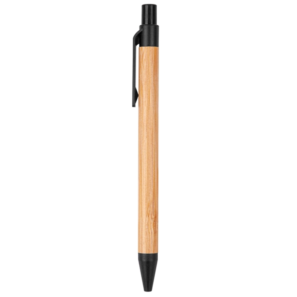 The Albury Bamboo Wheat Straw Click-Action Ballpoint Pen - The Albury Bamboo Wheat Straw Click-Action Ballpoint Pen - Image 7 of 8