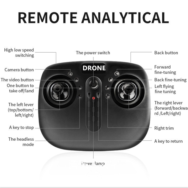 Quadcopter Drone With 4K Hd Camera - Quadcopter Drone With 4K Hd Camera - Image 2 of 2