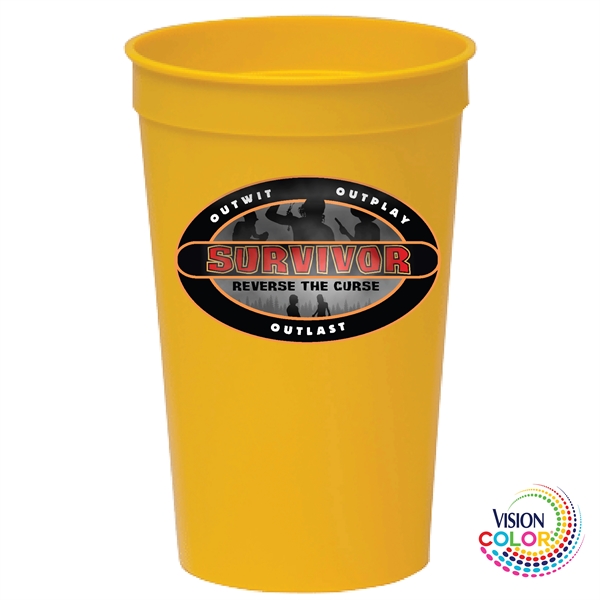 32 oz. Colored Stadium Cup - Made in USA - 32 oz. Colored Stadium Cup - Made in USA - Image 19 of 20