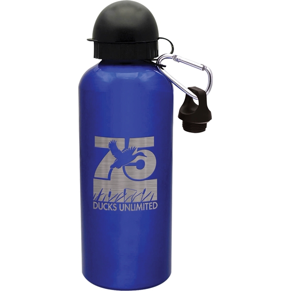 Aluminum Cyclist Collection Water Bottle - Laser Etched - Aluminum Cyclist Collection Water Bottle - Laser Etched - Image 1 of 3