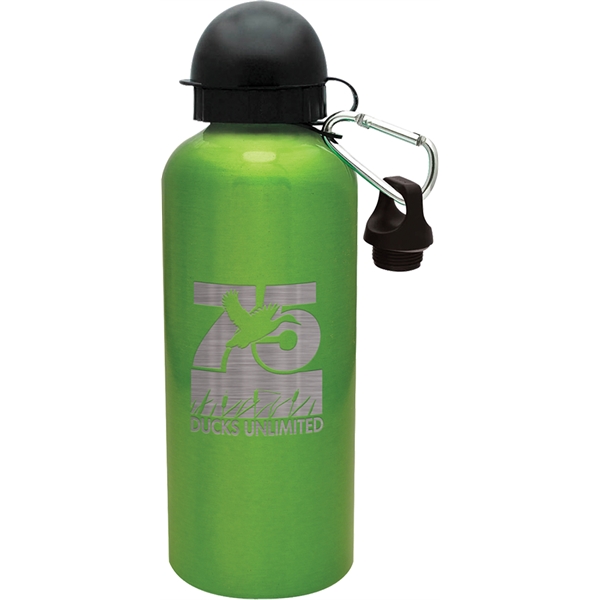 Aluminum Cyclist Collection Water Bottle - Laser Etched - Aluminum Cyclist Collection Water Bottle - Laser Etched - Image 2 of 3