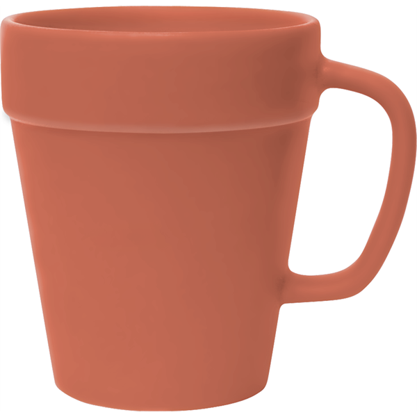 Terra Cotta Flower Pot - Deep Etched - Terra Cotta Flower Pot - Deep Etched - Image 1 of 1