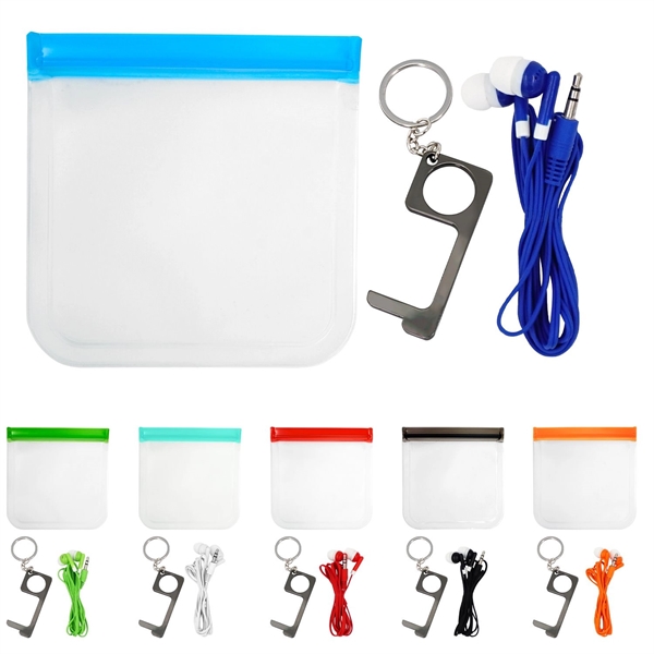 No Touch Ear Bud Pouch - No Touch Ear Bud Pouch - Image 1 of 14