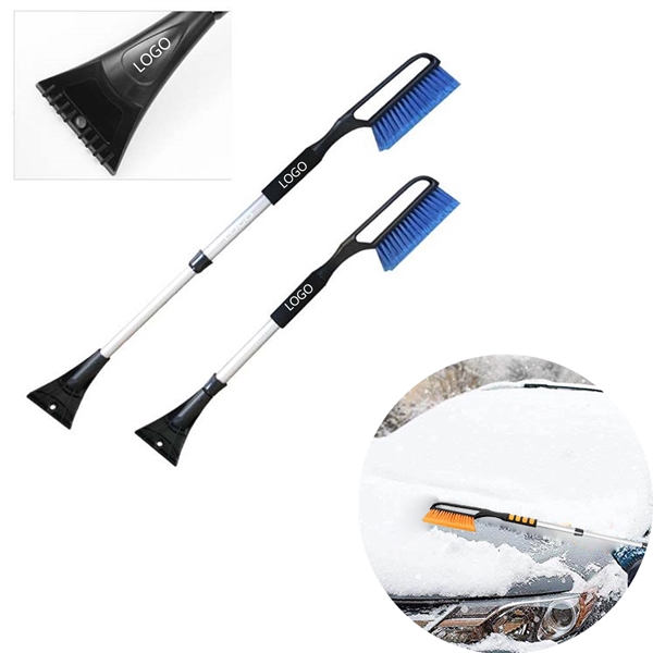 Detachable Ice Scrapper Extendable Snow Brush - Detachable Ice Scrapper Extendable Snow Brush - Image 0 of 4