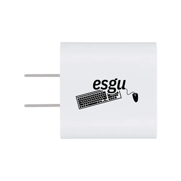 Dual 18W USB-A / USB-C Power Adapter - Dual 18W USB-A / USB-C Power Adapter - Image 1 of 3