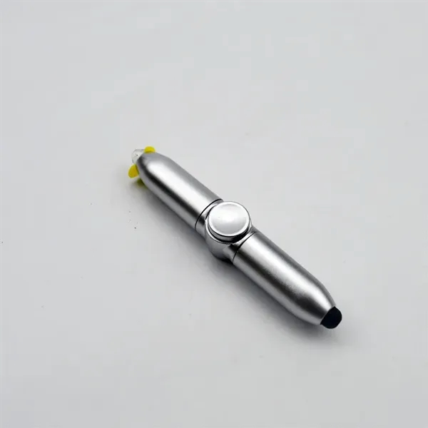 1.0mm Fidget Spinner Pen LED Light Stylus Ballpoint - 1.0mm Fidget Spinner Pen LED Light Stylus Ballpoint - Image 1 of 3