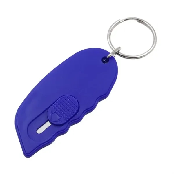 Retractable Mini Box Cutter with Key Ring | Plum Grove