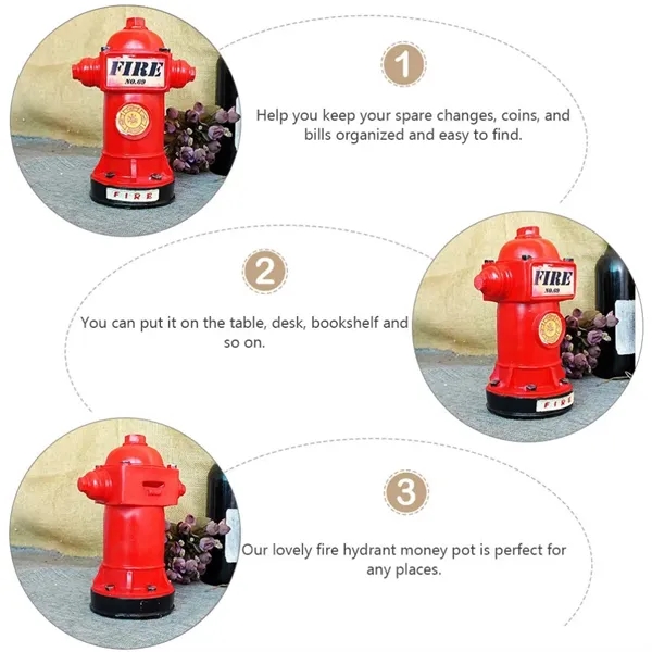 Fire Hydrant Coin Bank - Fire Hydrant Coin Bank - Image 2 of 5