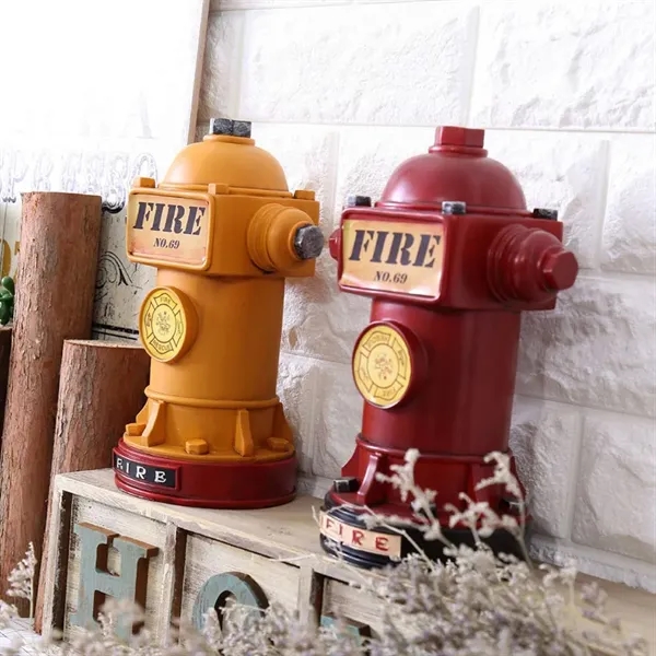 Fire Hydrant Coin Bank - Fire Hydrant Coin Bank - Image 4 of 5