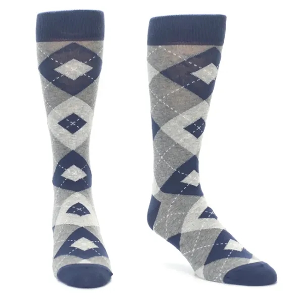 Stock ready Argyle premium dress Socks w/ Custom embroidered - Stock ready Argyle premium dress Socks w/ Custom embroidered - Image 6 of 9