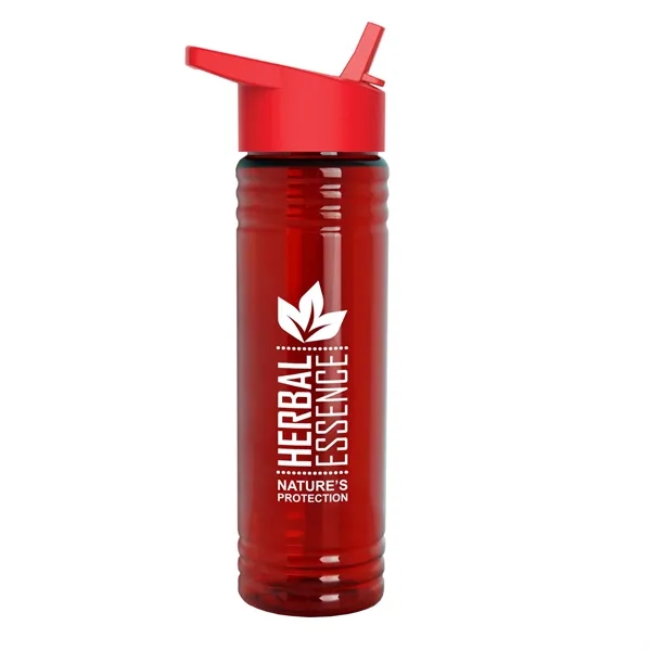 Promotional Water Bottles | 16 oz. UpCycle Flip Straw Water Bottle