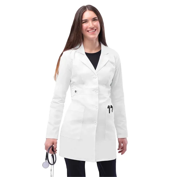 Adar - Pop-Stretch - Women's Two-Pocket Tab-Waist 36" Lab... - Adar - Pop-Stretch - Women's Two-Pocket Tab-Waist 36" Lab... - Image 0 of 1