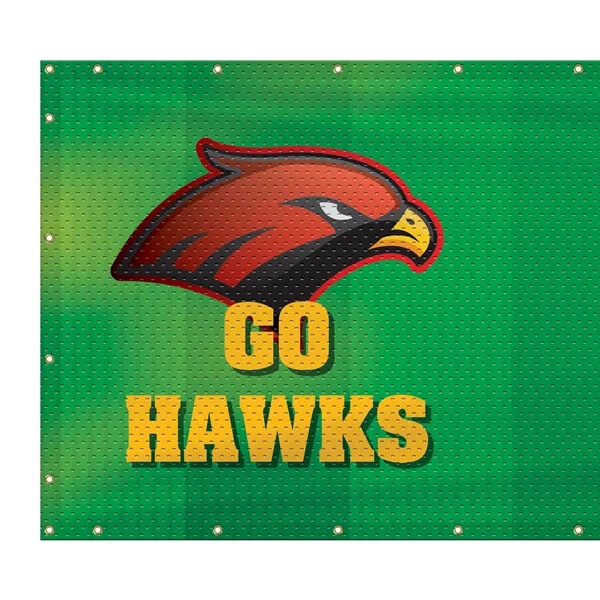 4' x 24' Polyester Mesh Banner - 4' x 24' Polyester Mesh Banner - Image 3 of 12