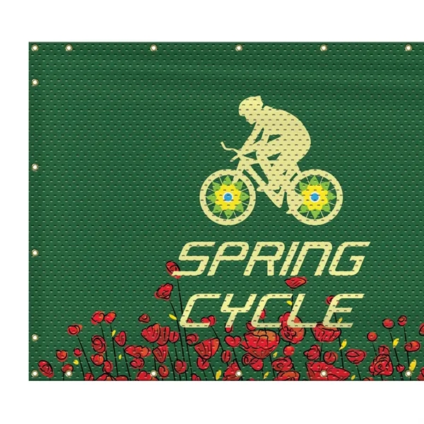 4' x 48' Polyester Mesh Banner - 4' x 48' Polyester Mesh Banner - Image 3 of 12