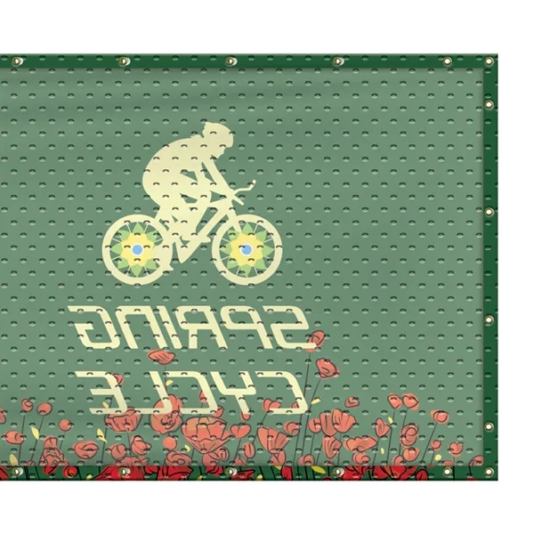 4' x 48' Polyester Mesh Banner - 4' x 48' Polyester Mesh Banner - Image 4 of 12