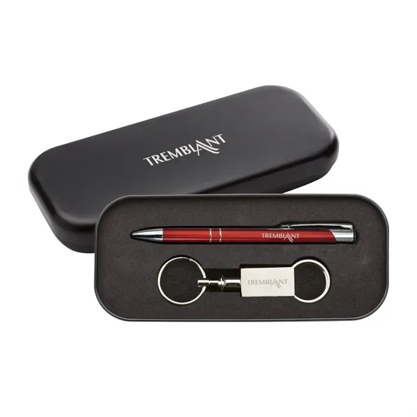 Clicker Pen/Keyring Gift Set - Clicker Pen/Keyring Gift Set - Image 0 of 4