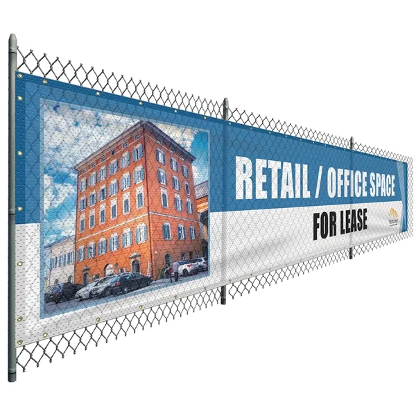 5' x 24' Polyester Mesh Banner - 5' x 24' Polyester Mesh Banner - Image 0 of 12