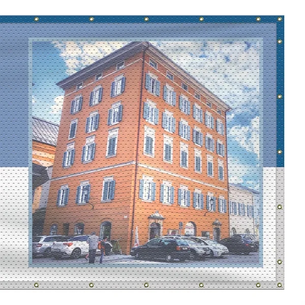 5' x 24' Polyester Mesh Banner - 5' x 24' Polyester Mesh Banner - Image 4 of 12