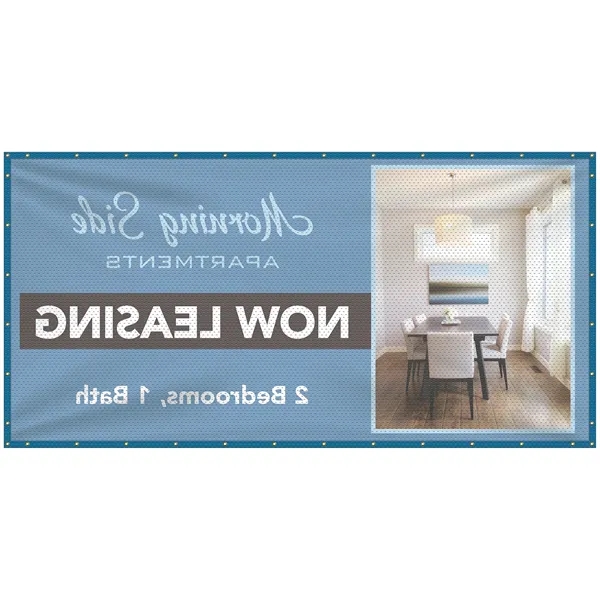 6' x 12' Polyester Mesh Banner - 6' x 12' Polyester Mesh Banner - Image 2 of 12