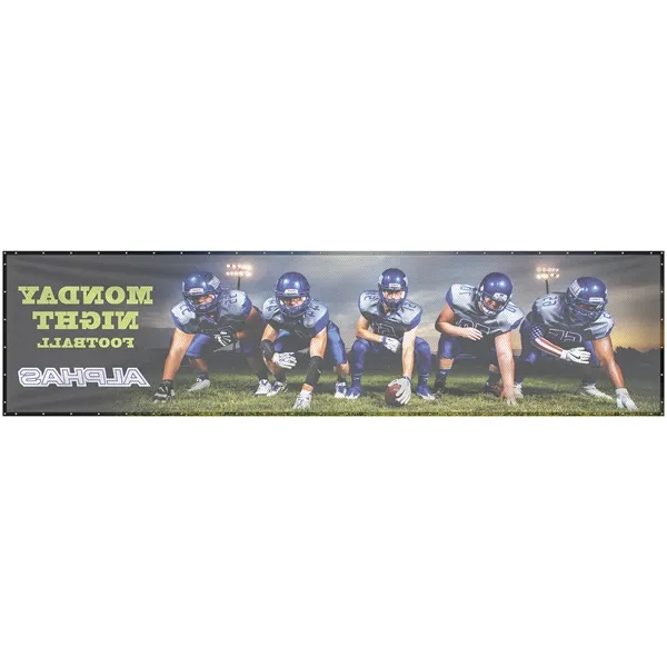 6' x 24' Polyester Mesh Banner - 6' x 24' Polyester Mesh Banner - Image 2 of 12