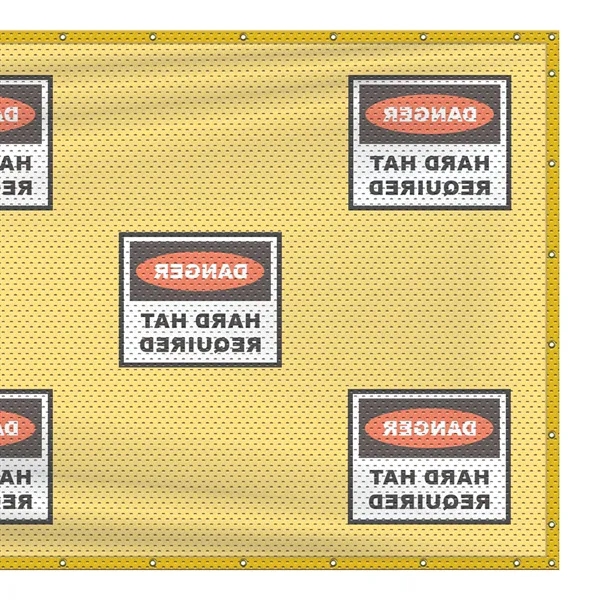 6' x 48' Polyester Mesh Banner - 6' x 48' Polyester Mesh Banner - Image 4 of 12