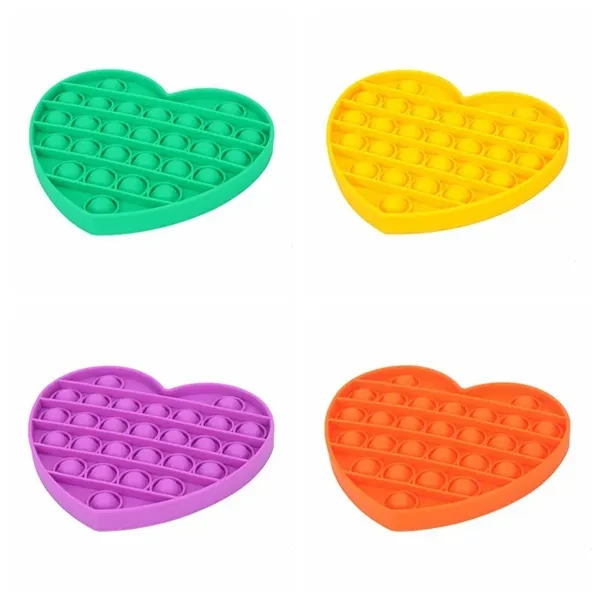 UV Digitally Printed Full Color Push Pop Bubble Sensory Toy