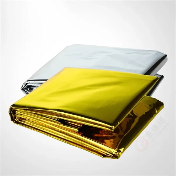 Safe Emergency Mylar Thermal Blankets - Safe Emergency Mylar Thermal Blankets - Image 2 of 3