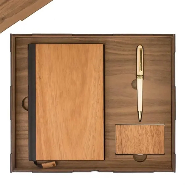 Wood Executive Gift Set - Wood Executive Gift Set - Image 1 of 2
