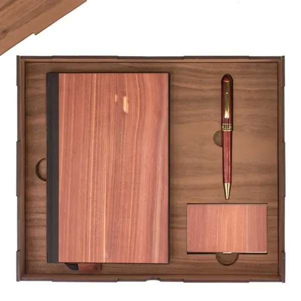 Wood Executive Gift Set - Wood Executive Gift Set - Image 0 of 2
