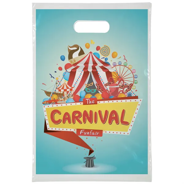 10W x 15H Digital Full-Color Die Cut Bag - 10W x 15H Digital Full-Color Die Cut Bag - Image 0 of 3
