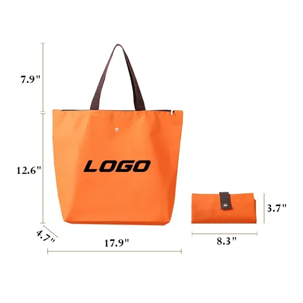 Customized Portable Grocery Bag - Customized Portable Grocery Bag - Image 3 of 3