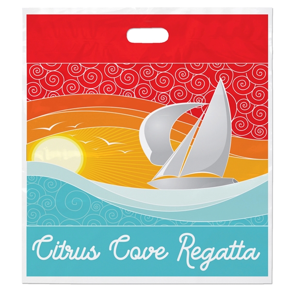 18W x 20H Digital Full Color Die Cut Bag - 18W x 20H Digital Full Color Die Cut Bag - Image 0 of 1